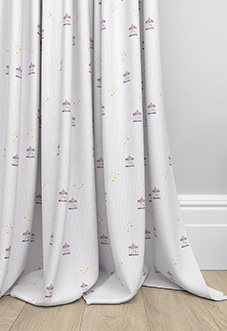 Merrily, Merry Small Violet - Made to Measure Curtains